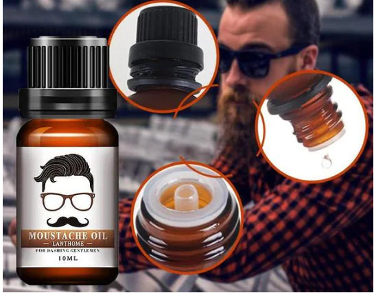 Men's Nourishing Facial Care Serum for Hair and Beard (10ml)